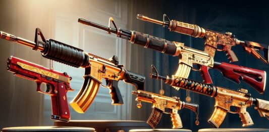 Самые популярные скины CS2