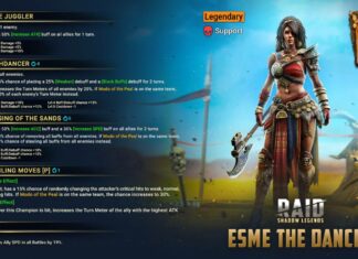 Новый герой слияния Эсме Танцовщица