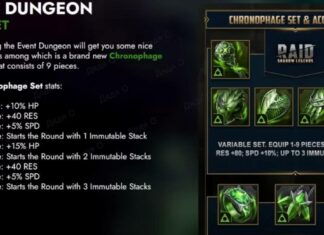 Новое временное подземелье