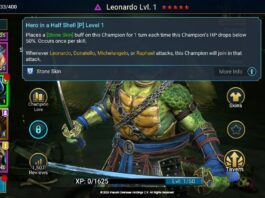 Пассивка Леонардо «Герой в панцире»