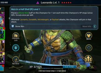 Пассивка Леонардо «Герой в панцире»