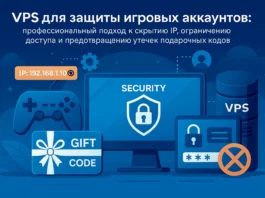 VPS для защиты игровых аккаунтов: профессиональный подход к скрытию IP, ограничению доступа и предотвращению утечек подарочных кодов