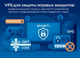 VPS для защиты игровых аккаунтов: профессиональный подход к скрытию IP, ограничению доступа и предотвращению утечек подарочных кодов