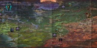 Карта алтарей и корон Мрачного Леса (легкий режим) Карта алтарей и корон Мрачного леса Raid Shadow Legends (лёгкий режим)