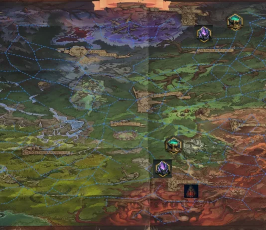 Карта алтарей и корон Мрачного Леса (легкий режим) Карта алтарей и корон Мрачного леса Raid Shadow Legends (лёгкий режим)