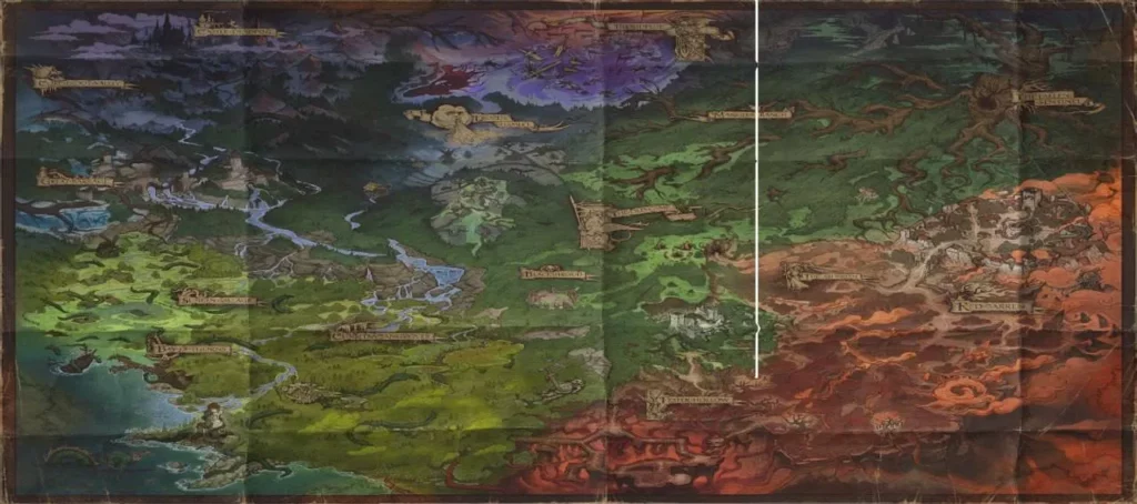 Карта Мрачного Леса Raid Shadow Legends