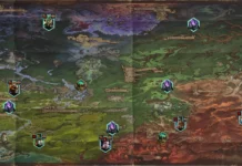 Карта Мрачного Леса (легкий режим – ротация 2)