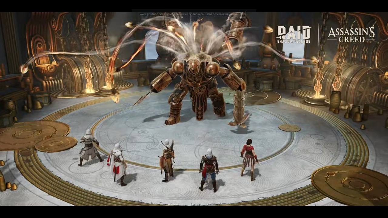 Герои коллаборации RAID x Assassin’s Creed