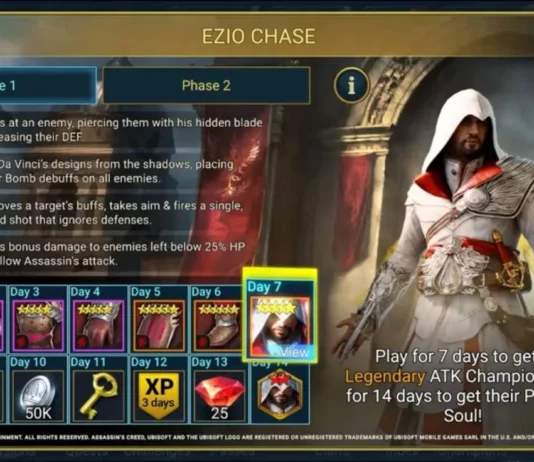 Новый герой за вход – Эцио