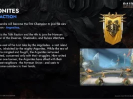 Новая фракция Аргониты и новый герой Кассандра