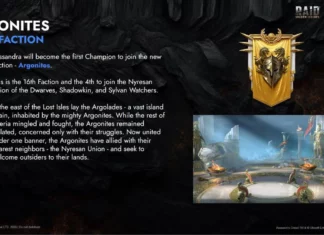 Новая фракция Аргониты и новый герой Кассандра
