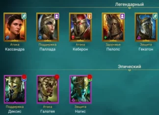 Коэффициенты новых героев