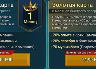Месячная подписка скоро в игре