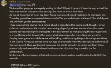 Как решали проблему залива рейтинга раньше