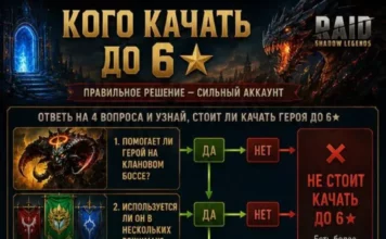 Кого стоит качать на 6*