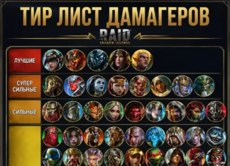 Тир лист Дамагеров